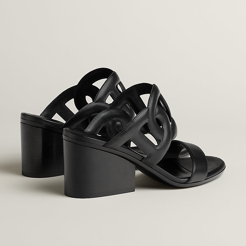 サンダル 《リパリ》 70 - ブラック | Hermès - エルメス-公式サイト
